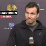 Luke Richardson ahead of season opening road trip | Chicago Blackhawks