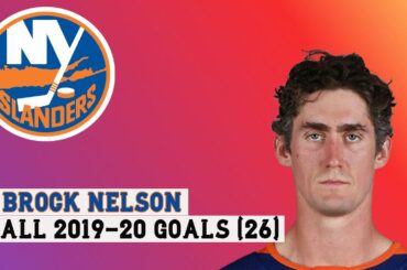 Brock Nelson (#29) All 26 Goals of the 2019-20 NHL Season