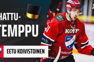 Eetu Koivistoiselle Liiga-uran toinen hattutemppu! 🎩