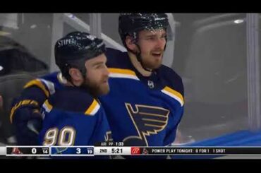 Pavel Buchnevich scores shorthanded goal vs Coyotes (4 apr 2022)