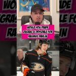 Would you trade Trevor Zegras and Jamie Drysdale for Rasmus Dahlin??