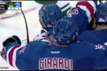 Rangers vs Wild - 2/4/16 - Ryan McDonagh goal
