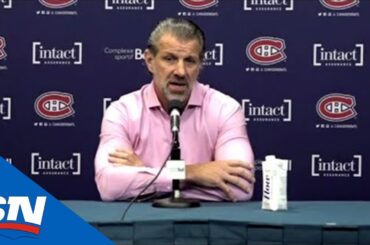 Canadiens GM Marc Bergevin Full Media Availability After Christian Dvorak Trade