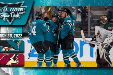 San Jose Sharks @ Arizona Coyotes - 3/30/2022 - Teal Town USA After Dark (Postgame)