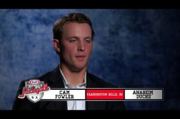 Cam Fowler discusses his early hockey memories