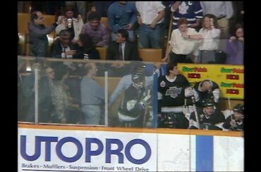 McSorley lays out Gilmour; Clark comes to his rescue