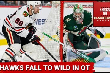 Chicago Blackhawks Fall 3-2 (OT) To Wild, Guttman & Raddysh Standout, + Preview vs. Detroit