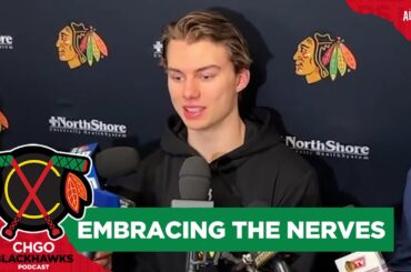 Connor Bedard Speaks in Advance of First Career NHL Game for Chicago Blackhawks | CHGO Blackhawks