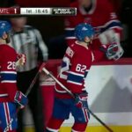 Artturi Lehkonen opens the scoring