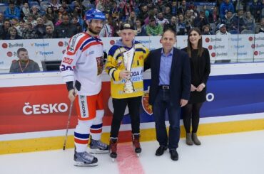 Čtyři góly v jednom zápase! Martin Ryšavý rozhodl Škoda Hockey Cup