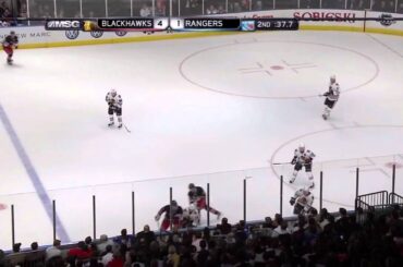 Michael Del Zotto creams Marcus Kruger