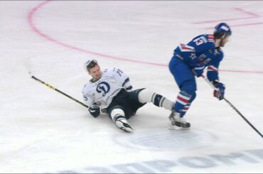 Evgeny Dadonov steals a chance from Tarasov with huge hit