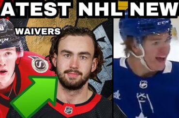 SOKOLOV AND BERNARD-DOCKER ON WAIVERS | LEAFS TRAINING CAMP UPDATE | DUCKS SIGN ZEGRAS | NHL NEWS