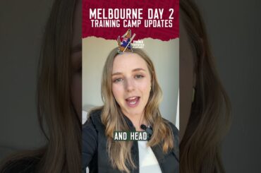 Logan Cooley improves in day two of training camp; Travis Dermott leaves ice with injury