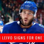 Vancouver Canucks VLOG: Josh Leivo signed to a one year, $1.5M contract