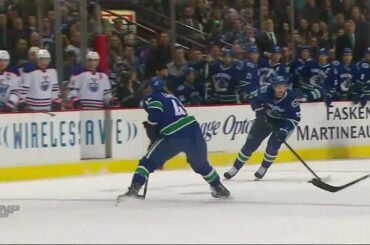 Canucks Vs Oilers Alex Edler 1-0 Goal 01/20/13 [HD]