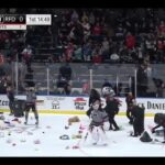 2022 Rockford IceHogs Teddy Bear Toss Goal