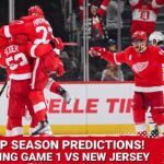 Our Top Season Predictions! | Previewing Game 1 Against the New Jersey Devils