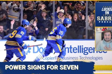 Owen Power signs up for seven more years with the Sabres