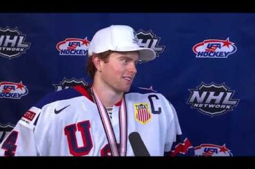 Team USA Captain Cam York Shares His Journey To Winning Gold | 2021 World Junior Championship
