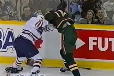 Matt Johnson vs Georges Laraque Jan 2, 2003 (Round 1)