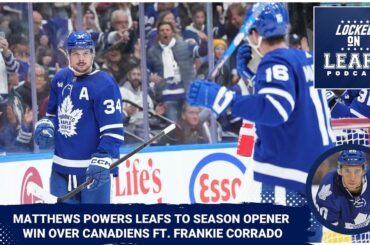 Toronto Maple Leafs get heroic effort from Auston Matthews in win over Canadiens ft. Frankie Corrado