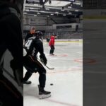 Pavel Mintyukov vs. Chase de Leo - Battle Drill on Day 2 of Anaheim Ducks Training Camp