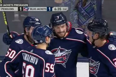 Sean Kuraly 2-1 Goal vs. Penguins (Oct. 9, 2021)