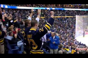 Zemgus Girgensons Goal Against Columbus Blue Jackets 09/10/14