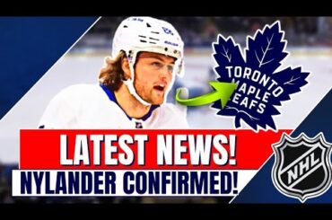 🚨💥 MAPLE LEAFS CONFIRMED! LATEST NEWS ABOUT WILLIAM NYLANDER'S CONTRACT! TORONTO MAPLE LEAFS NEWS