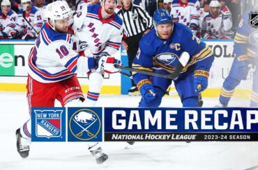 Rangers @ Sabres 10/12 | NHL Highlights 2023