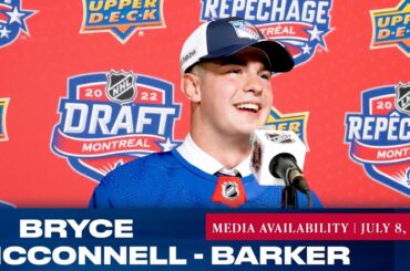New York Rangers: Bryce Mcconnell-Barker Media Availability | July 8, 2022