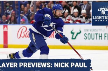 Lightning look to Nick Paul to once again anchor the 3rd line in 2023-24