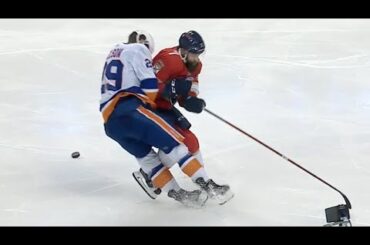 Radko Gudas Big Hit On Nelson, Drops Gloves With Kyle Palmieri NHL Scrap 11/16/21