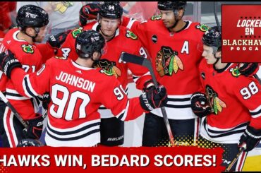 Chicago Blackhawks Beat Detroit Red Wings 4-2, Corey Perry Scores Twice, + Final Roster Forming