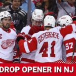 Wings Drop Opener in New Jersey Despite Husso's Efforts