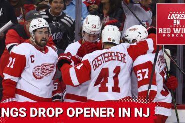 Wings Drop Opener in New Jersey Despite Husso's Efforts