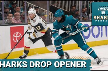 Filip Zadina Impresses As San Jose Sharks Drop Season Opener To Vegas Golden Knights.