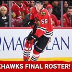 Chicago Blackhawks Final NHL Roster, Kevin Korchinski Makes Team, + Lukas Reichel's Season Preview