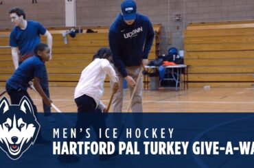 Men's Ice Hockey Provides Turkeys With Hartford PAL