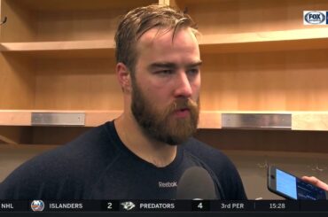 David Savard on limiting odd-man rushes, momentum swings | BLUE JACKETS-LIGHTNING POSTGAME