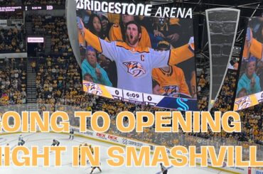 Nashville Predators Opening Night IN PERSON | Welcome to the 23-24 NHL Season