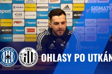 Martin Pospíšil po utkání FORTUNA:LIGY s týmem SK Dynamo České Budějovice