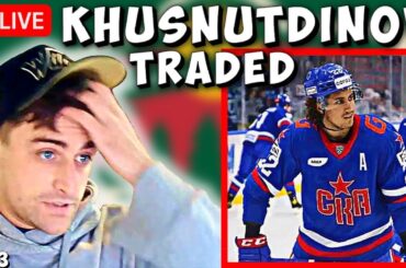 🔴Minnesota Wild TOP prospect Marat Khusnutdinov TRADED? | START of NHL SEASON | Judd'z Budz Ep83