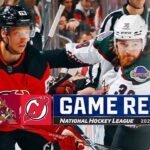 Coyotes @ Devils 10/13 | NHL Highlights 2023