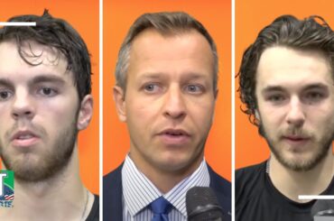 Jaxsen Wiebe, Matt McIlvane, and Brayden Tracey REACT to their PRESEASON AHL game