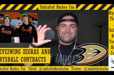Reviewing Zegras and Drysdale Contracts (Anaheim Ducks)