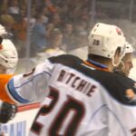 San Diego Gulls Nick Ritchie Makes NHL Debut for Anaheim Ducks vs Hurricanes