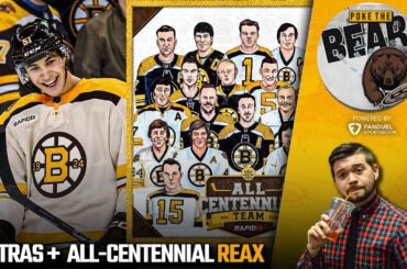 Matt Poitras IMPRESSES & REACTING to Bruins All-Centennial Team | Poke the Bear
