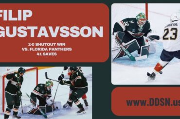 Filip Gustavsson 41 Save Shutout vs. Panthers